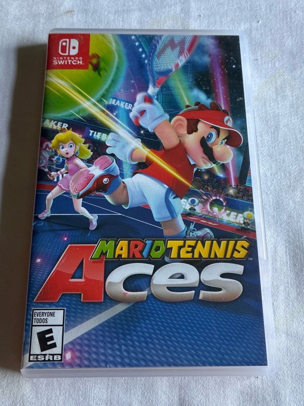 Nintendo Mario Tennis Aces - Red, Blue, Green, White